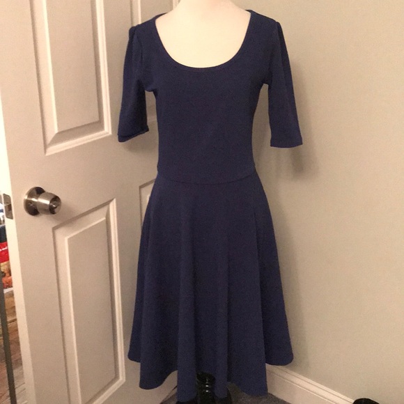 LuLaRoe Dresses & Skirts - Lularoe navy Nicole medium EUC - like new LuLaRoe Dresses & Skirts - Lularoe navy Nicole medium EUC - like new